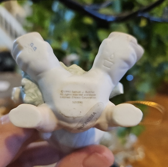 Enesco Precious Moments Ornament Figurine "Don't Let the Holidays Get You Down" - Picture 4 of 4